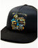 Image #2 - Brixton x Willie Nelson Men's On The Road Again Ball Cap, Black, hi-res