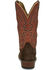 Image #5 - Justin Men's Show Off Tall Western Boots - Square Toe, Dark Brown, hi-res