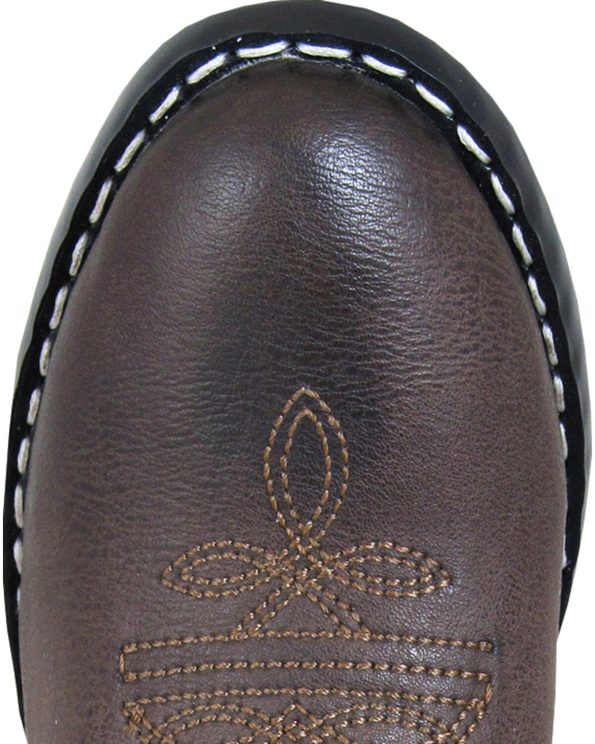 Image #2 - Smoky Mountain Youth Girls' Monterey Western Boots - Round Toe, Brown, hi-res