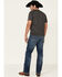 Wrangler Retro Men's Meadow Medium Wash Stretch Slim Straight Jeans - Long, Blue, hi-res