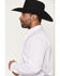 Image #2 - Wrangler X Cody Johnson Men's Geo Print Long Sleeve Button-Down Western Shirt, Light Purple, hi-res