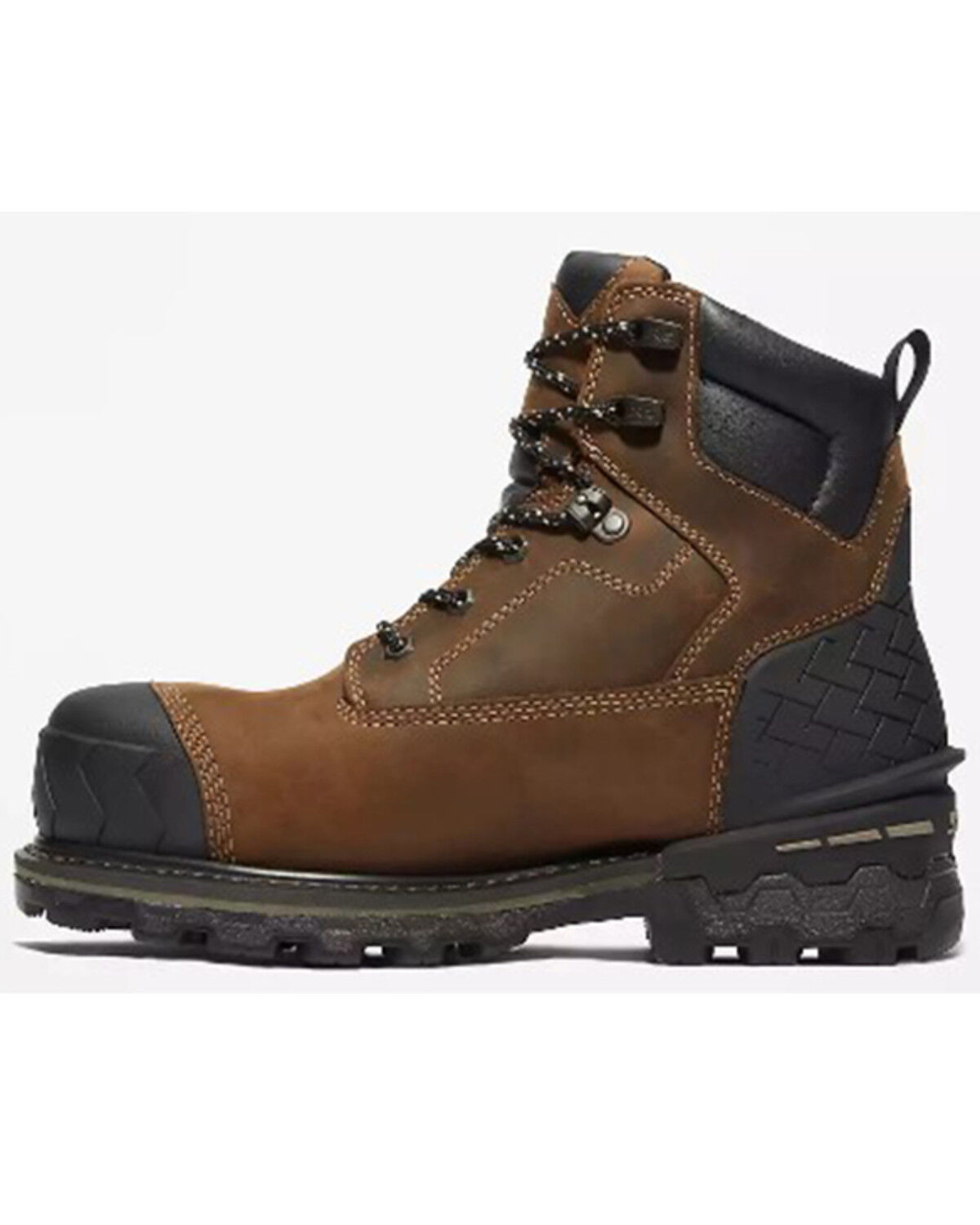 Image #3 - Timberland Pro Men's 6" Boondock HD Waterproof Work Boots - Composite Toe, Brown, hi-res