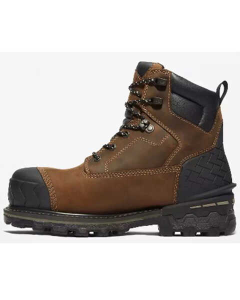 Image #3 - Timberland Pro Men's 6" Boondock HD Waterproof Work Boots - Composite Toe , Brown, hi-res