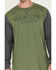 Image #3 - Hawx Men's FR Color Block Long Sleeve Graphic Work T-Shirt, Green, hi-res