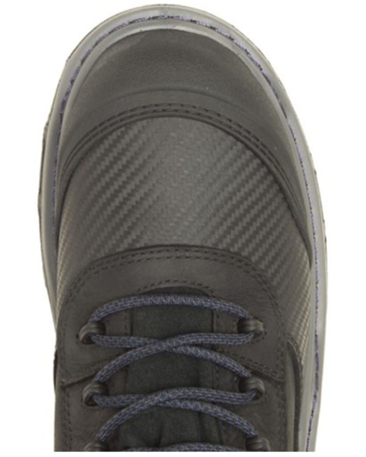 Image #4 - Wolverine Men's Raider Durashocks® Shield 6" CarbonMAX® Work Boots - Composite Toe, Black, hi-res