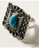 Image #2 - Idyllwind Women's Misty Pines Statement Ring, Silver, hi-res