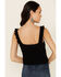 Image #5 - By Together Women's Black Jacquard Sweater-Knit Cropped Tank Top , , hi-res