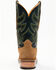 Image #5 - RANK 45® Men's Archer Roughout Western Boots - Square Toe, Forest Green, hi-res