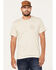 Brixton Men's Crest II Logo T-Shirt, Cream, hi-res