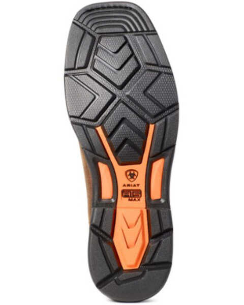 Ariat Men's Workhog Waterproof Western Work Boots - Composite Toe, Brown, hi-res