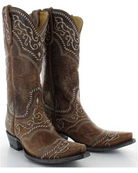 Yippee Ki Yay by Old Gringo Women's Sintra Western Boots - Snip Toe, Brown, hi-res