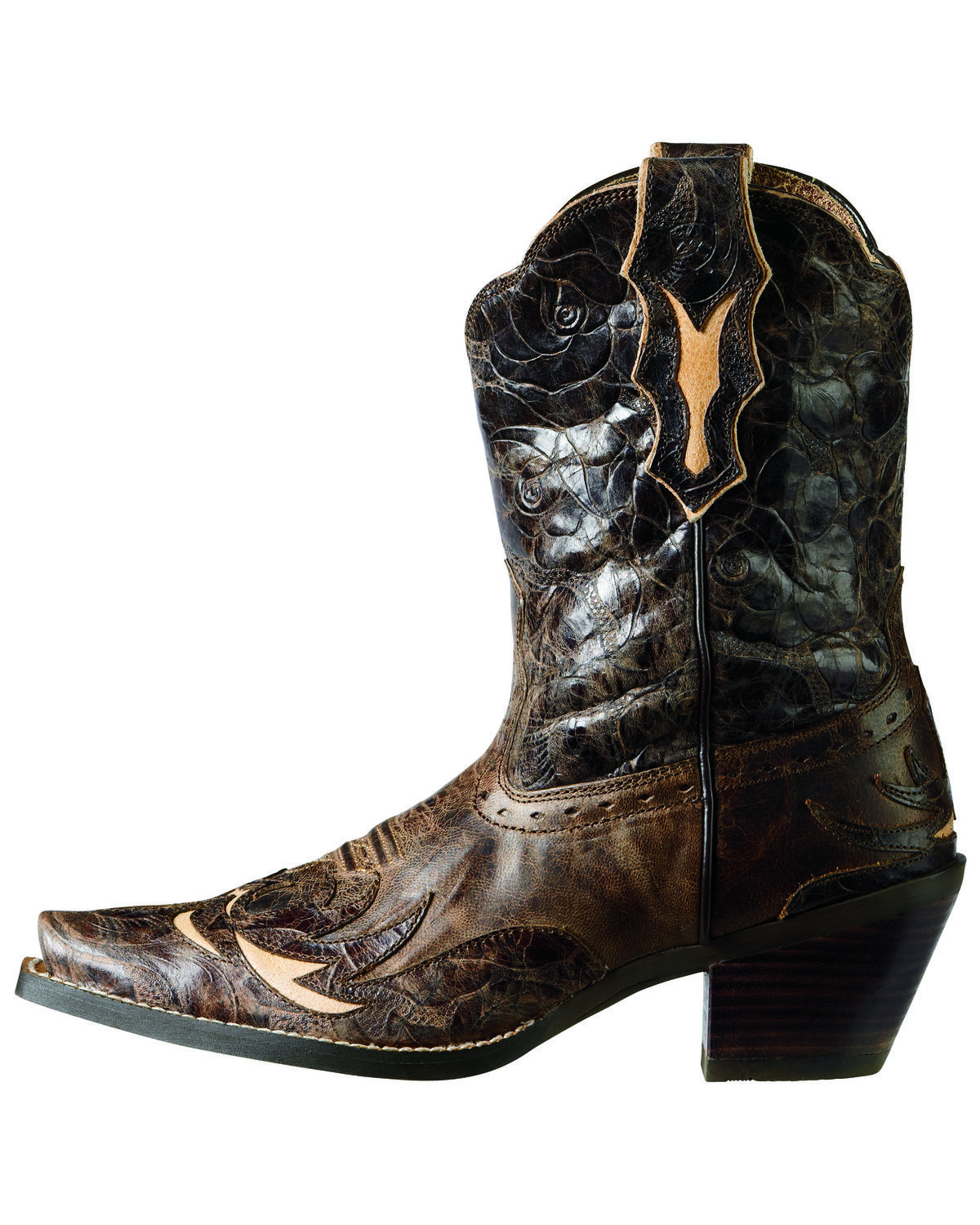 ariat snip toe boots