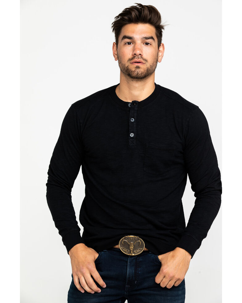 Moonshine Spirit Men S Tacoma Distressed Wash Pullover Long Sleeve Shirt Sheplers