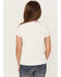 Image #4 - Shyanne Girls' Rodeo Short Sleeve Graphic Ringer Tee, Ivory, hi-res
