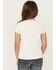 Shyanne Girls' Rodeo Short Sleeve Graphic Ringer Tee, Ivory, hi-res