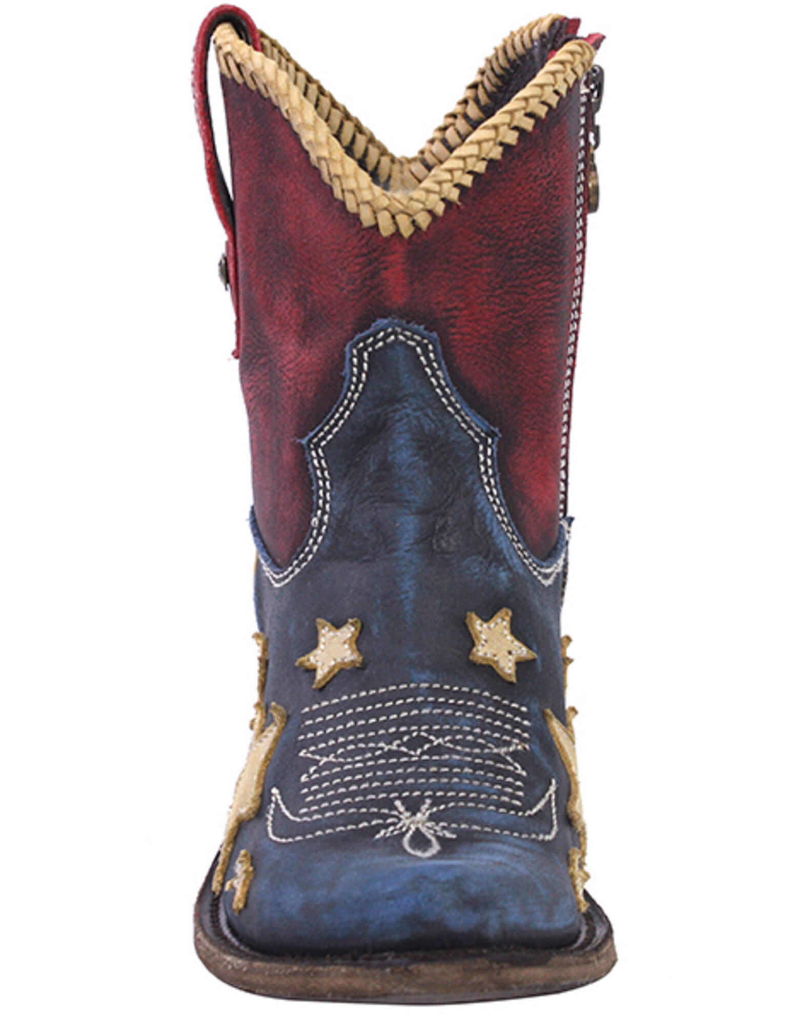 Image #5 - Liberty Black Women's Azul Americana Fashion Booties - Snip Toe, Multi, hi-res