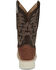 Image #5 - Justin Women's Dakota Exotic Full Quill Ostrich Western Boots - Broad Square Toe, Tan, hi-res