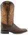 Ferrini Men's Fuego Western Boots - Broad Square Toe, Brown, hi-res