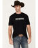 Image #1 - NRA Men's Veteran Flag Short Sleeve Graphic T-Shirt, Black, hi-res