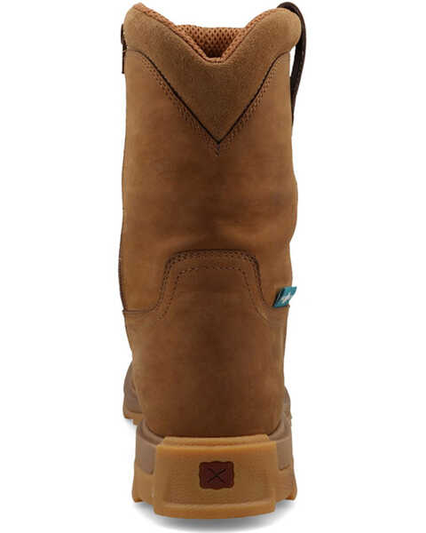 Image #5 - Twisted X Men's 9" UltraLite X™ Waterproof Work Boots - Moc Toe , Brown, hi-res