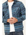 Image #3 - Brixton Men's Bowery Plaid Print Long Sleeve Button-Down Stretch Flannel Shirt, Blue, hi-res
