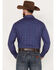 Image #4 - Wrangler Retro Men's Floral Western Snap Shirt, Blue, hi-res