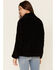 Image #4 - Very J Women's Sherpa Lined Corduroy Zip-Front Jacket, Black, hi-res