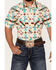 Image #3 - Rock & Roll Denim Men's Southwestern Striped Print Long Sleeve Snap Stretch Western Shirt, Natural, hi-res