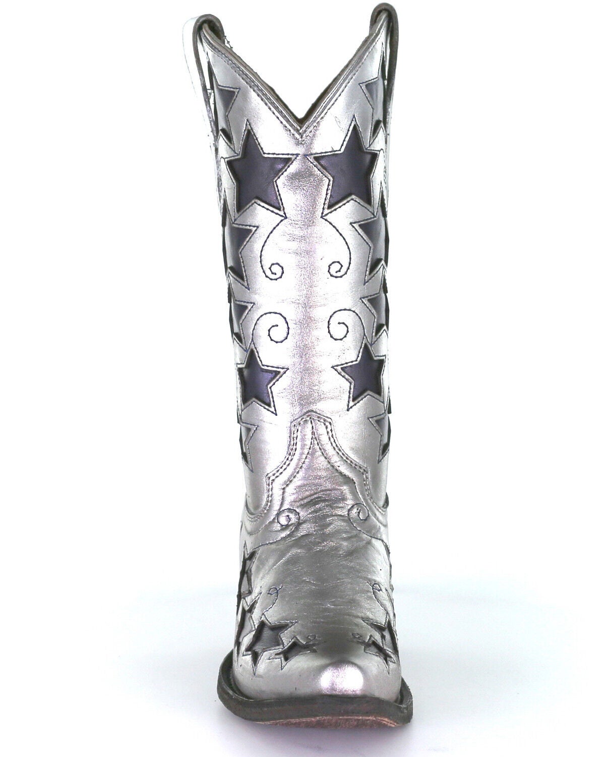 corral silver boots