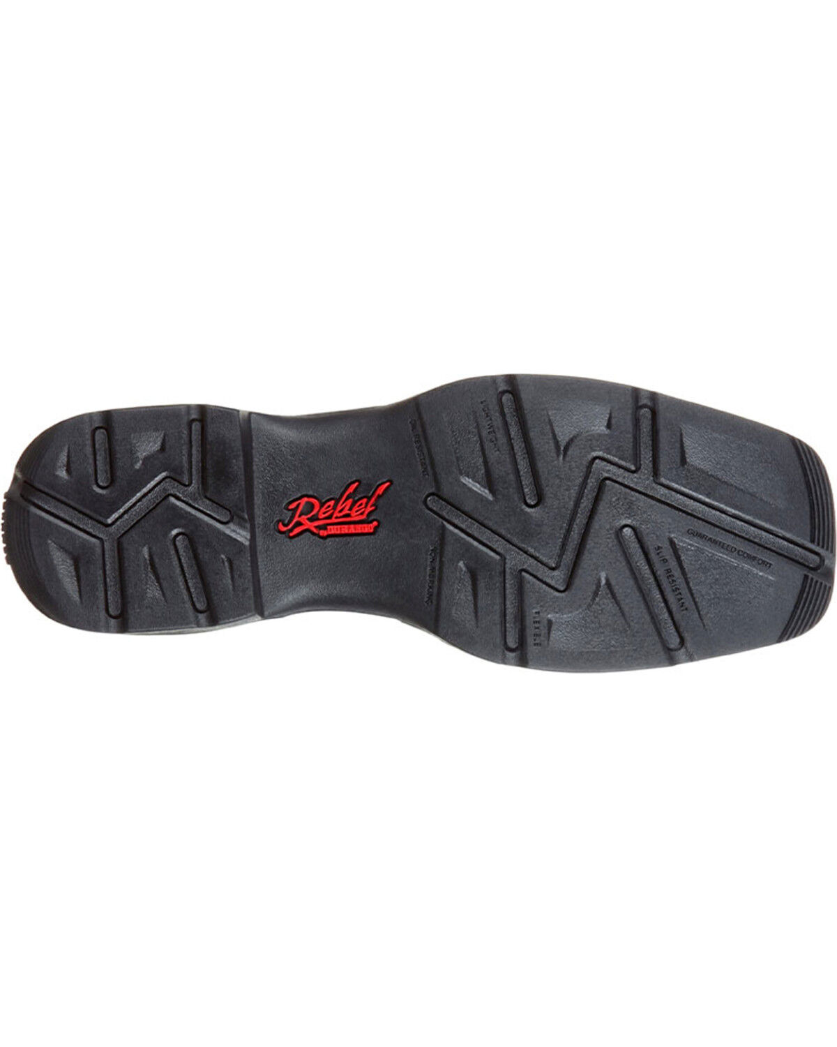 Image #5 - Durango Men's Rebel Faded Flag Western Performance Boots - Broad Square Toe, Black, hi-res