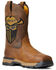 Image #1 - Ariat Men's Rebar Flex Western VentTEK Incognito Work Boots - Broad Square Toe, Brown, hi-res