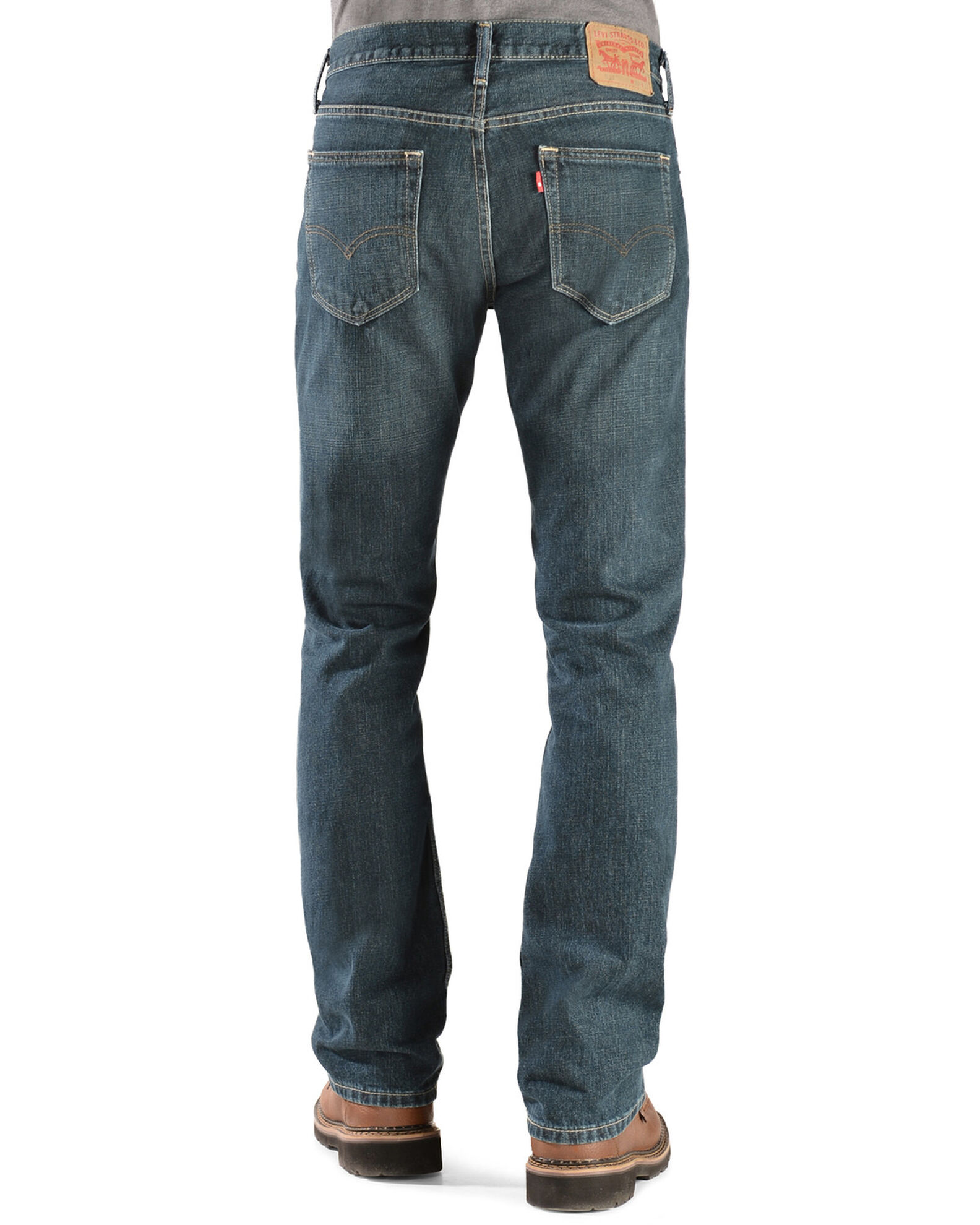 Levi's Men's 527 Prewashed Low Straight Bootcut Jeans | Sheplers