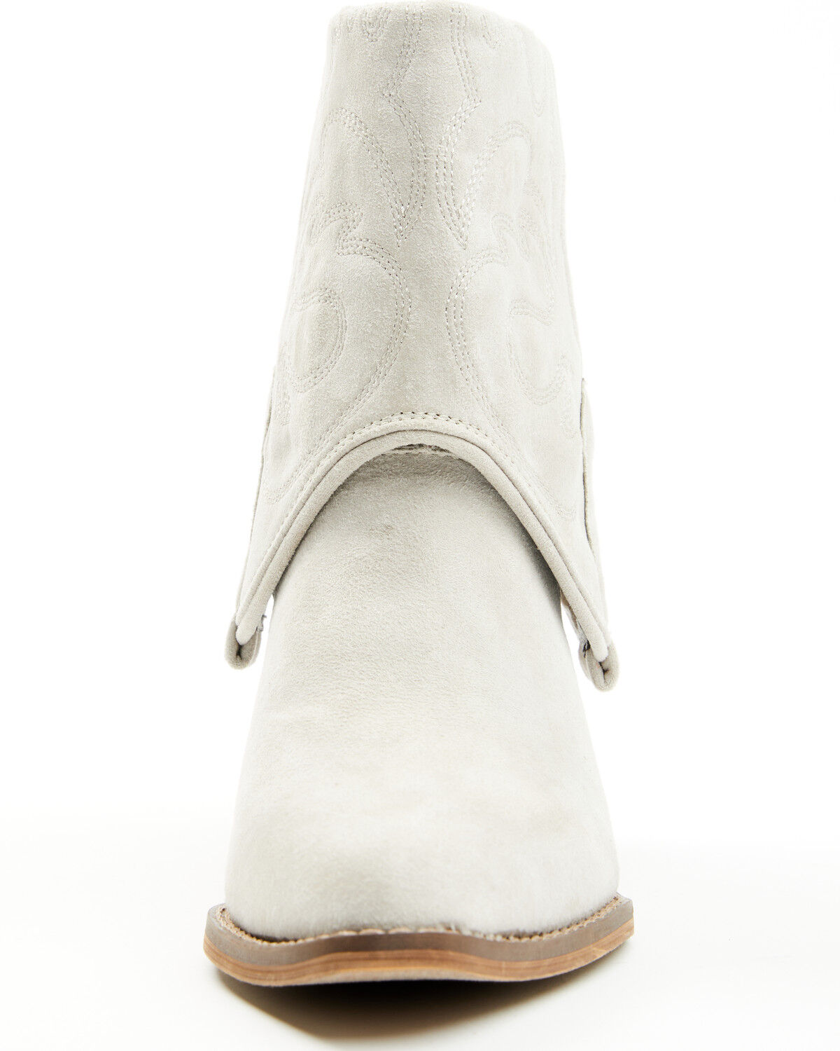 Image #4 - Very G Women's Saylor Fashion Booties - Round Toe, Cream, hi-res