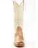 Shyanne Women's Cantina Western Boots - Square Toe , White, hi-res