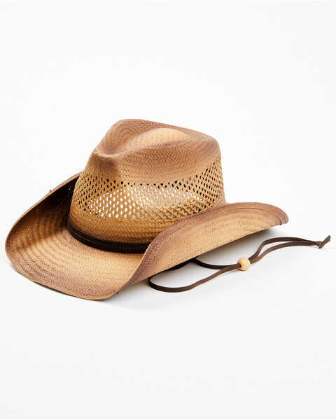 Cody James Bandido Straw Cowboy Hat, Tan, hi-res