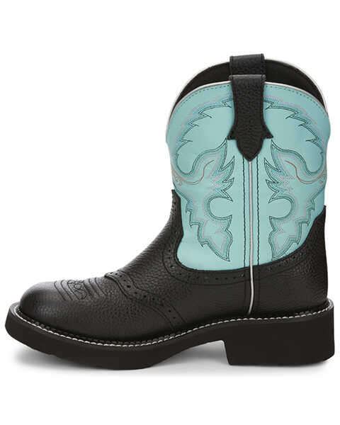 Image #3 - Justin Women's Gypsy Western Boots - Round Toe, Black, hi-res