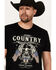 Image #3 - Cody James Men's Pure Country Short Sleeve Graphic T-Shirt, Black, hi-res