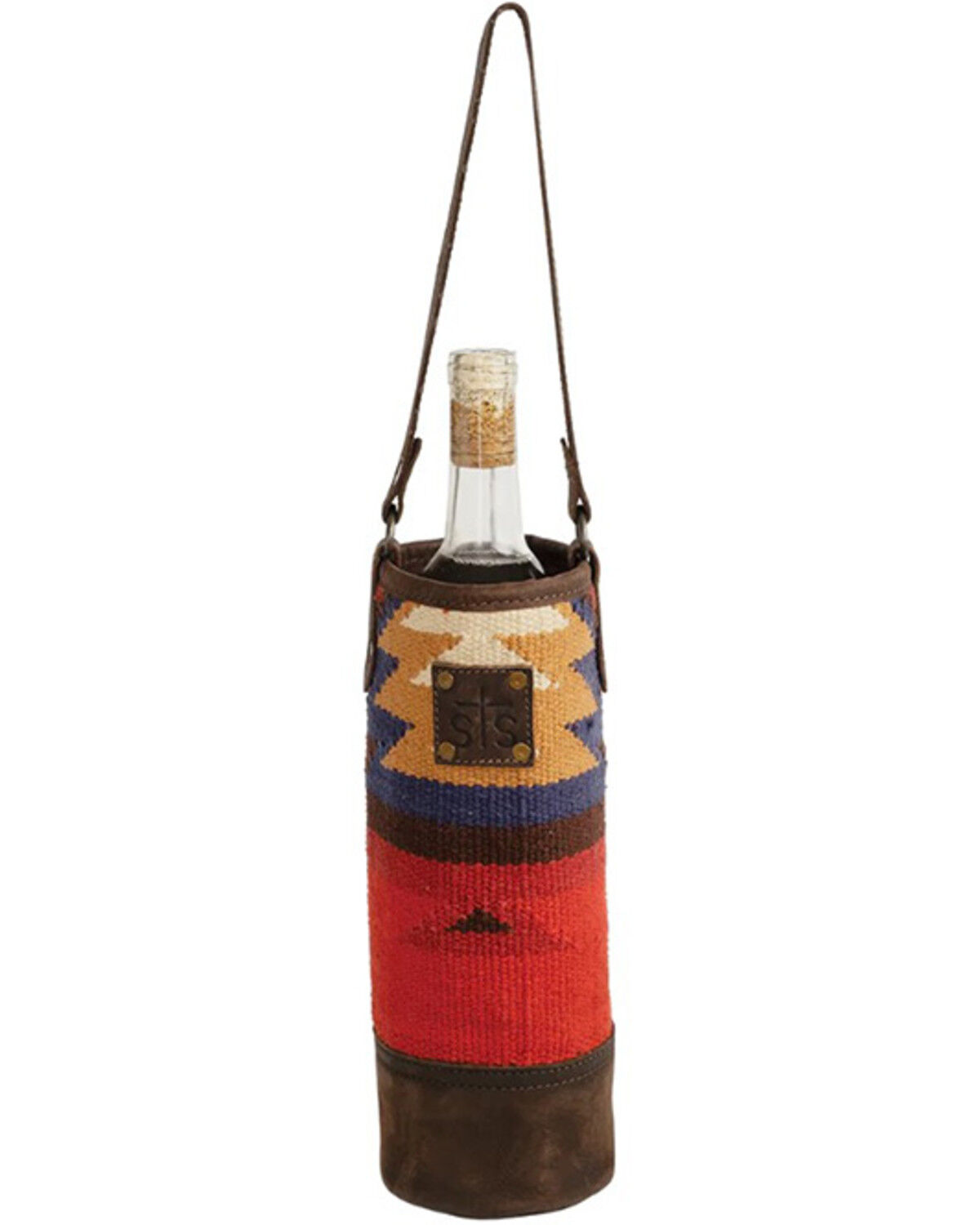 Image #1 - STS Ranchwear by Carroll Crimson Sun Singe Wine Bag, Multi, hi-res