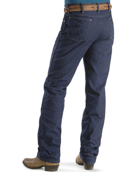 Image #1 - Wrangler Jeans - Cowboy Cut 36 MWZ Slim Fit , Indigo, hi-res