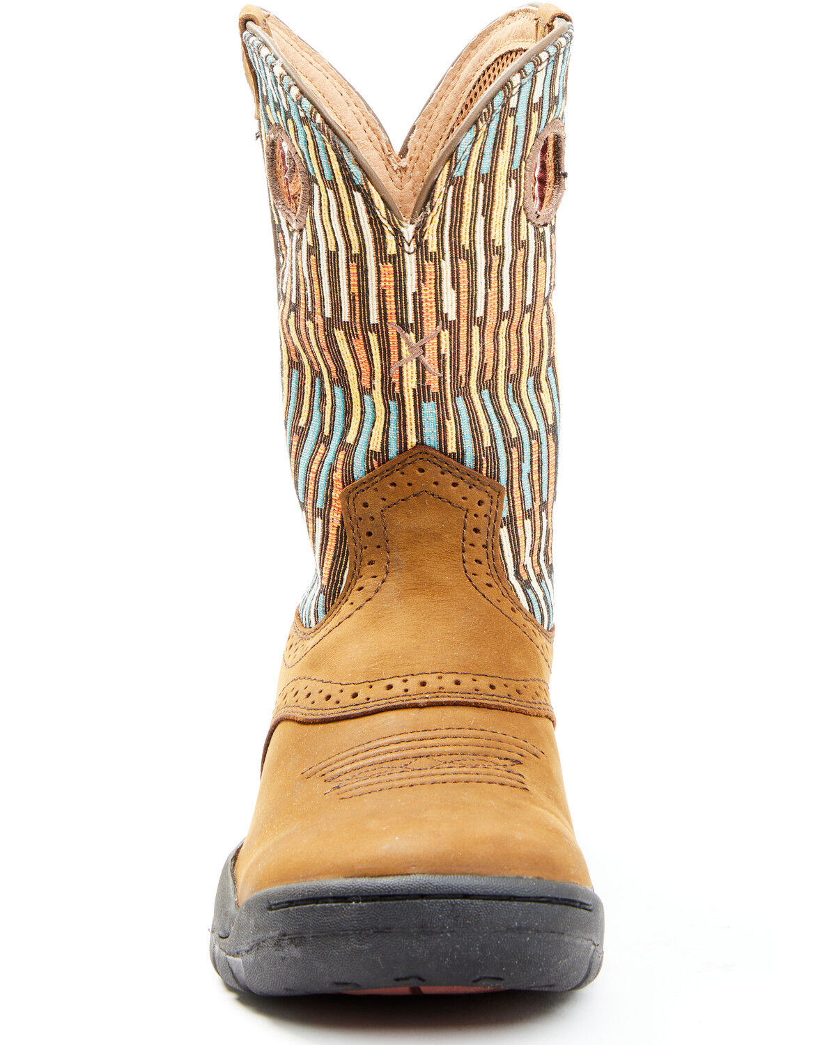 Image #4 - Twisted X Women's All Around Western Work Boots - Soft Toe, Brown, hi-res