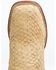 Dan Post Men's Exotic Sea Bass Skin Western Boots - Broad Square Toe, Brown, hi-res