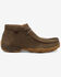 Image #2 - Twisted X Men's Chukka Driving Mocs, Dark Brown, hi-res