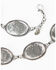 Image #5 - Tony Lama Antiqued Concho Link Hip Belt, Silver, hi-res