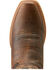 Image #4 - Ariat Men's Ringer Western Boots - Square Toe , Brown, hi-res