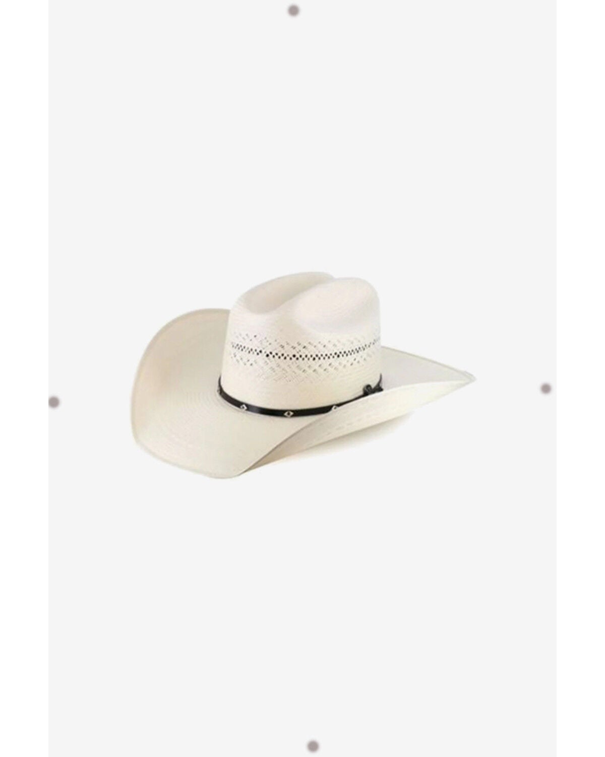 Image #1 - Ariat Double S 20X Straw Cowboy Hat, Natural, hi-res