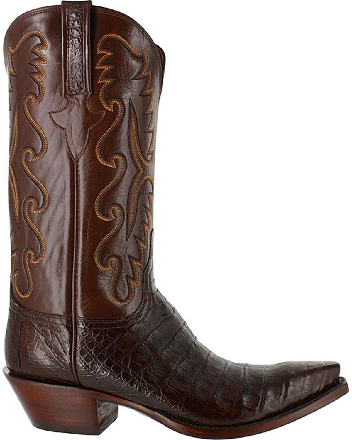 men's snip toe western boots