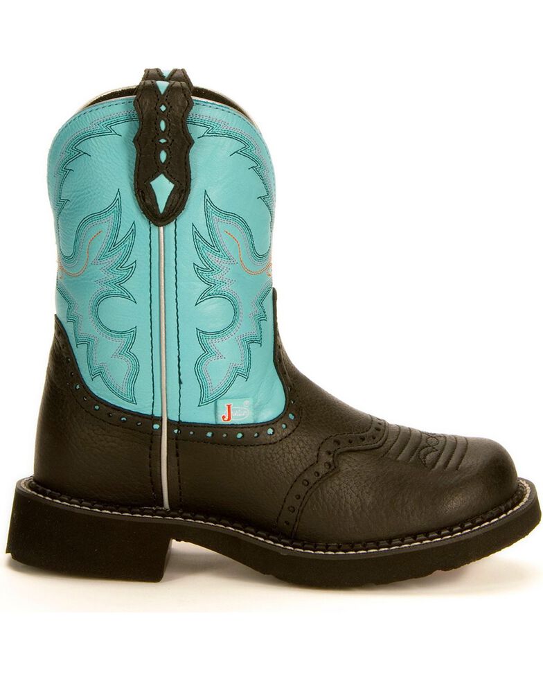 women's blue cowgirl boots