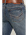 Image #4 - Cody James Men's Denver Wash Wyatt Slim Bootcut Stretch Denim Jeans, Medium Wash, hi-res