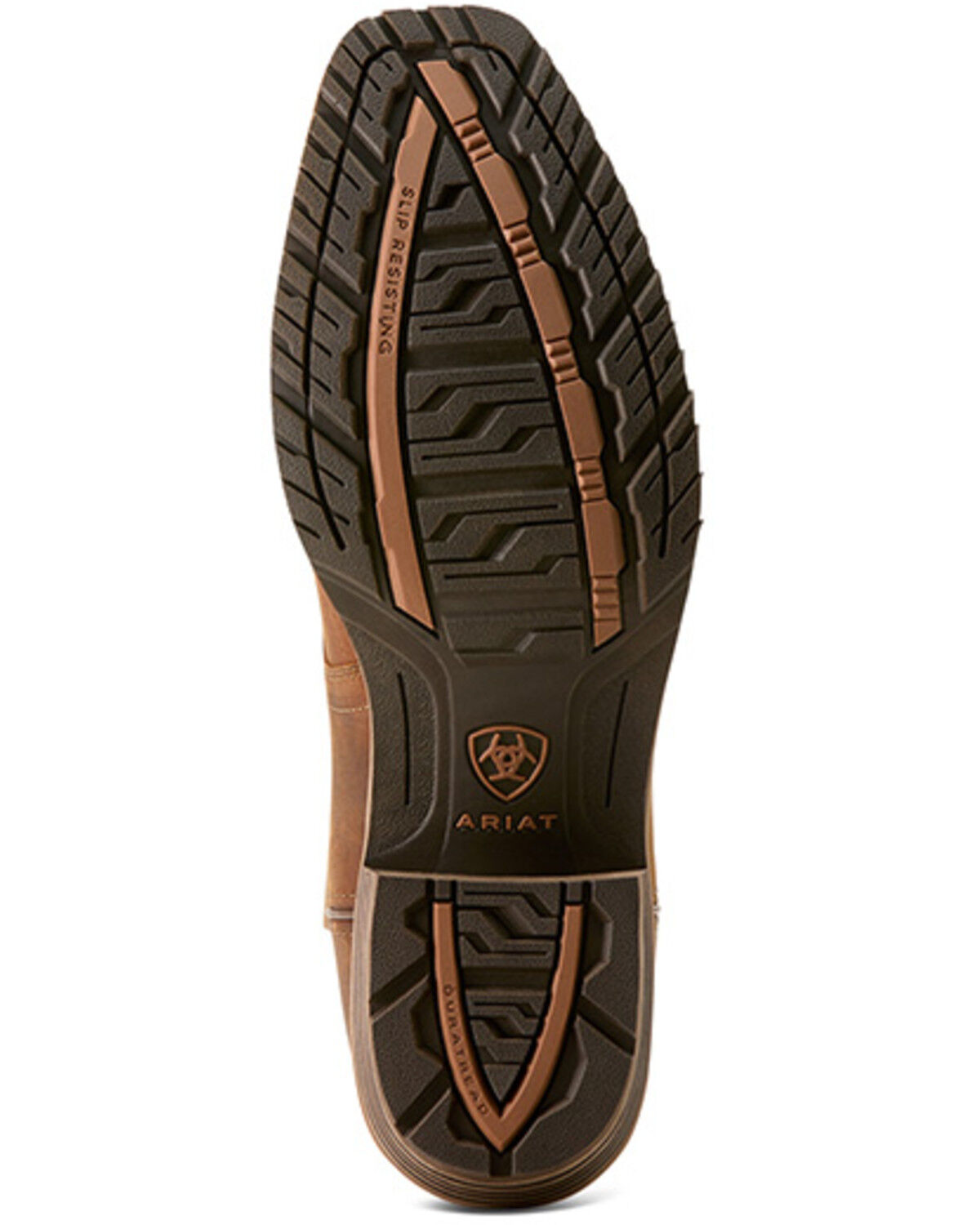 Image #5 - Ariat Men's Hybrid Roughstock Waterproof Western Boots - Square Toe, Brown, hi-res