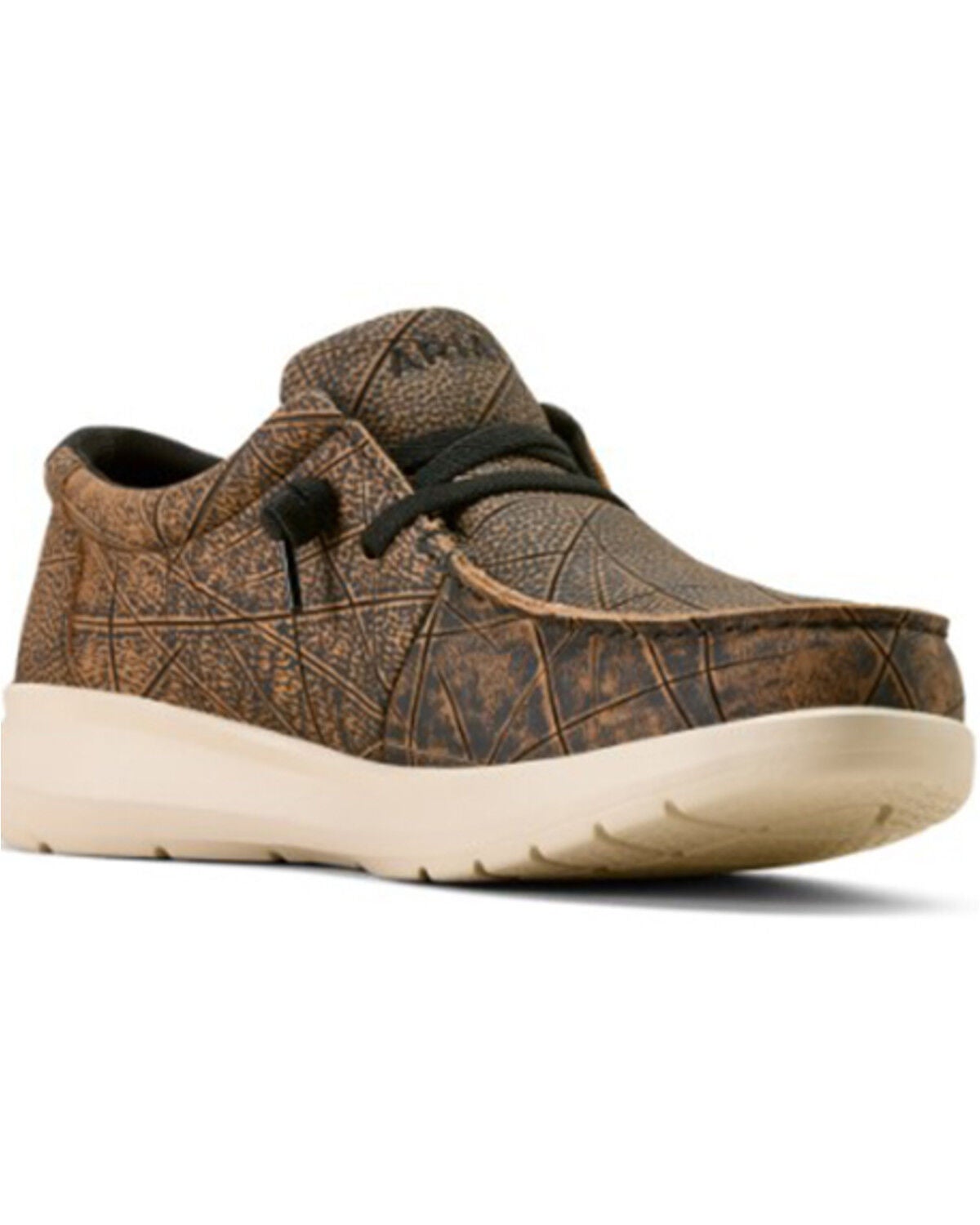 Image #1 - Ariat Men's Hilo Casual Shoes - Moc Toe, Brown, hi-res